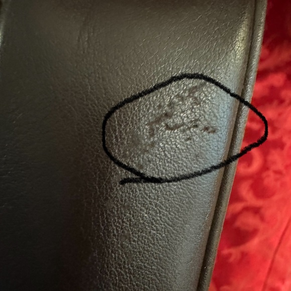 Coach #7753 Suede Leather Demi Small Shoulder Handbag 8.5”x5” - Picture 9 of 10